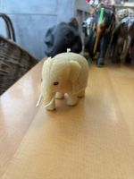 Kerze Elefant mit Verzierungen unbenutzt
