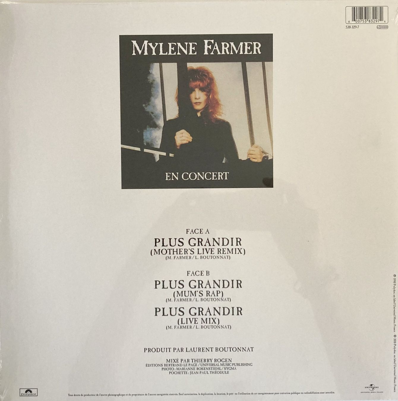 Vinyles: MYLENE FARMER - PLUS GRANDIR – Neuf avec emballage d'origine à Bottens par hotter-than-hell 1