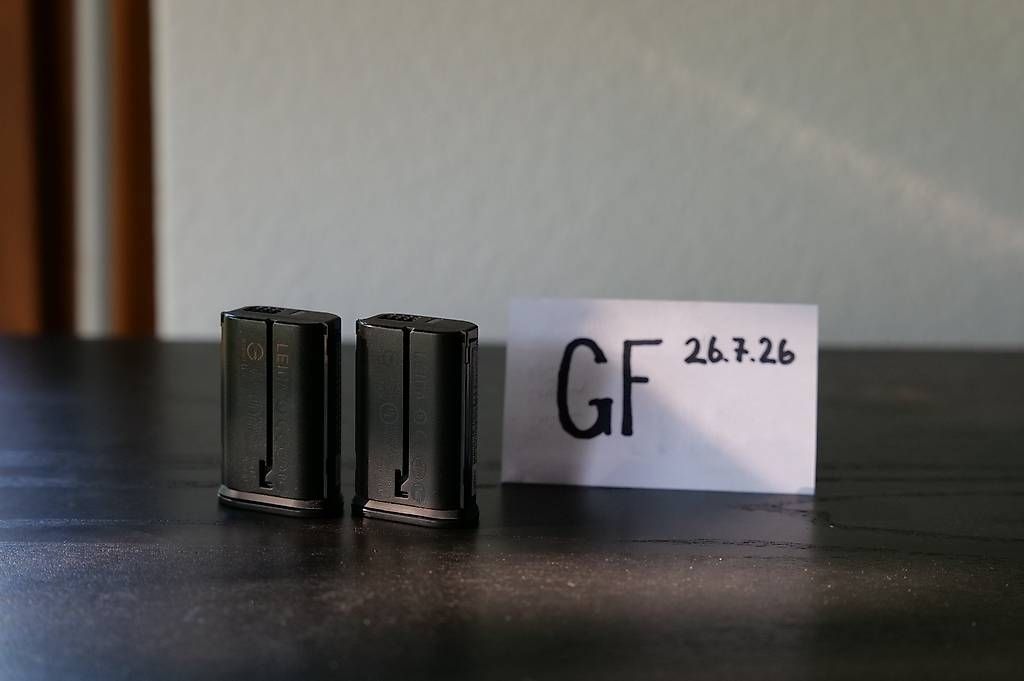 Leica Akkus: 2x Leica BP-SCL4 Akku – Gebraucht aus Arisdorf von G.Friderich 1
