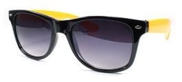 Bicolor Wayfarer Sonnenbrille ruby schwarz orange SBU1065ORG