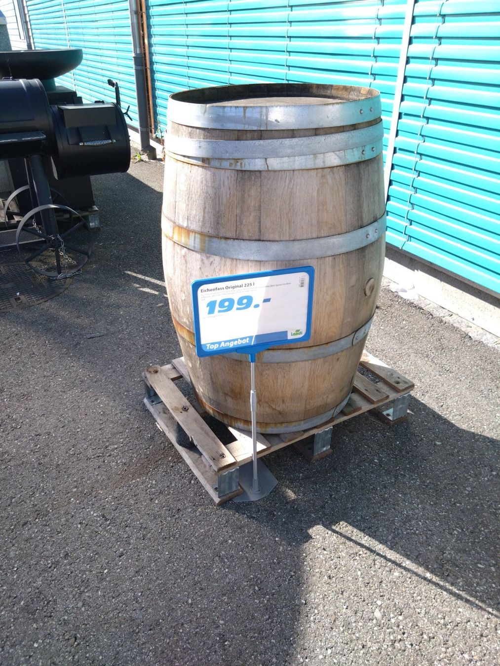 Altro: Weinfass, original Barrique, Eiche, 225 Liter – Usato da Grünenmatt venduto da scaleo600 1