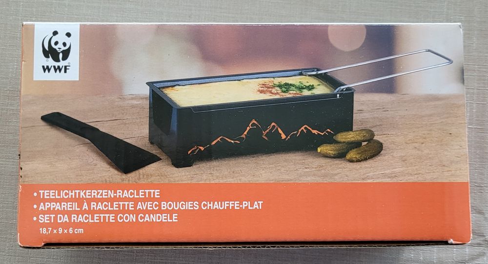 WWF Raclette Rechaud für 1-2 Personen (Neu und originalverpackt) in ...