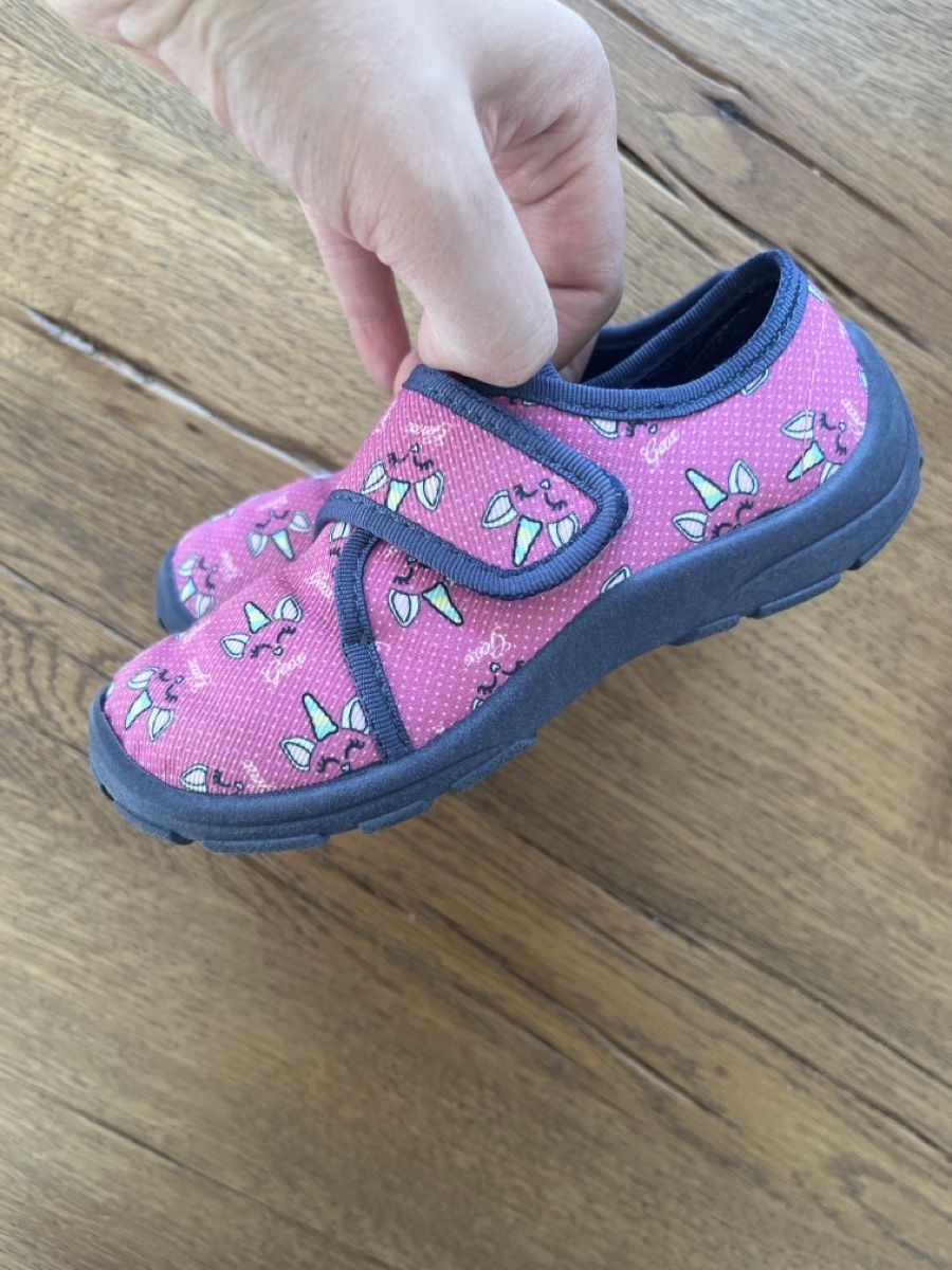 Geox Scarpe per ragazze: Geox Hausschuhe Gr. 28, Pink mit Einhorn – Nuovo e nell'imballaggio originale da Bassersdorf venduto da Ni0na 4
