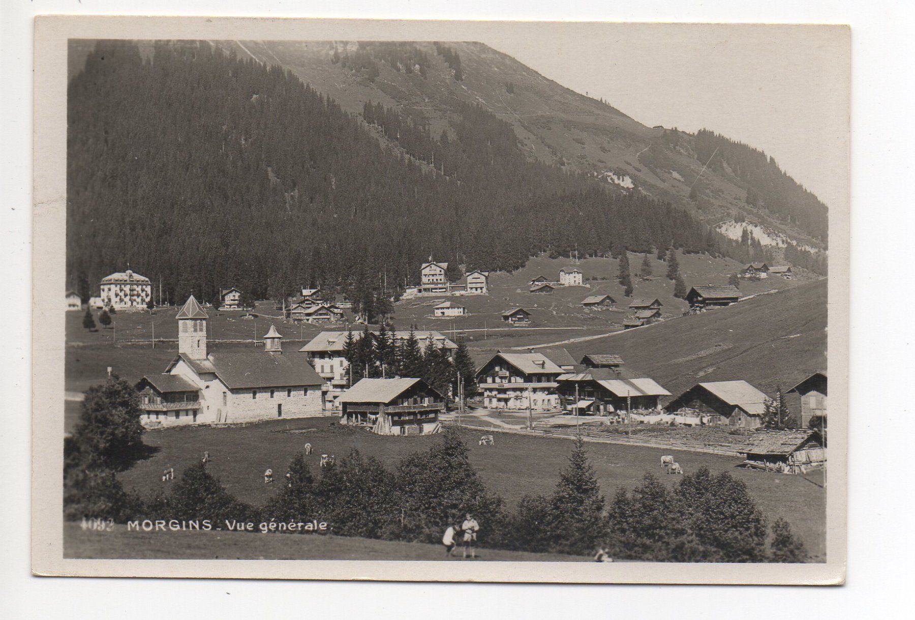 Ansichtskarten: MORGINS Vue générale – Gebraucht aus Jona von philajona