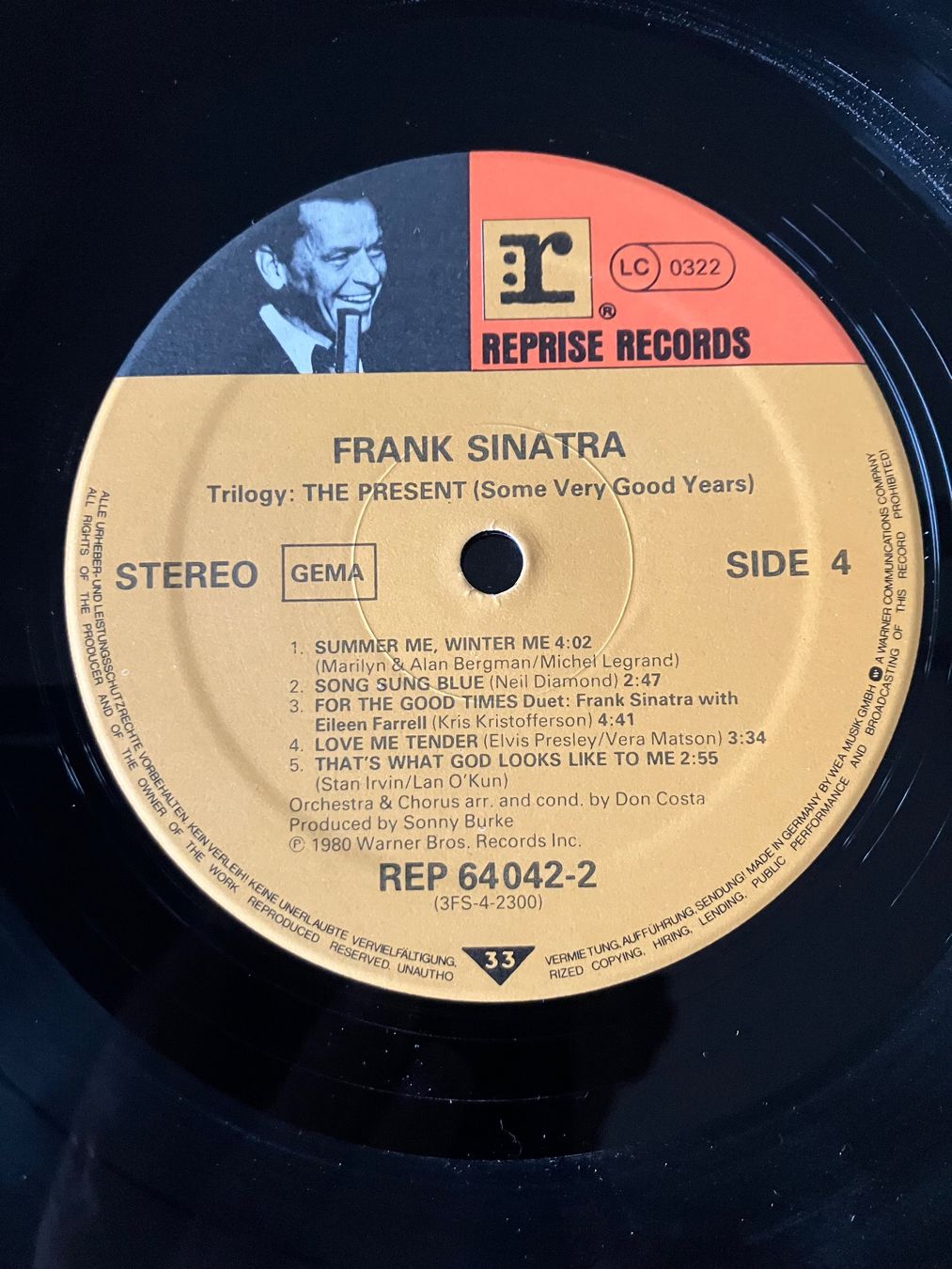Vinyles: 3 LP's  Frank Sinatra, Trilogy – D'occasion à winterthur par Grami1 6