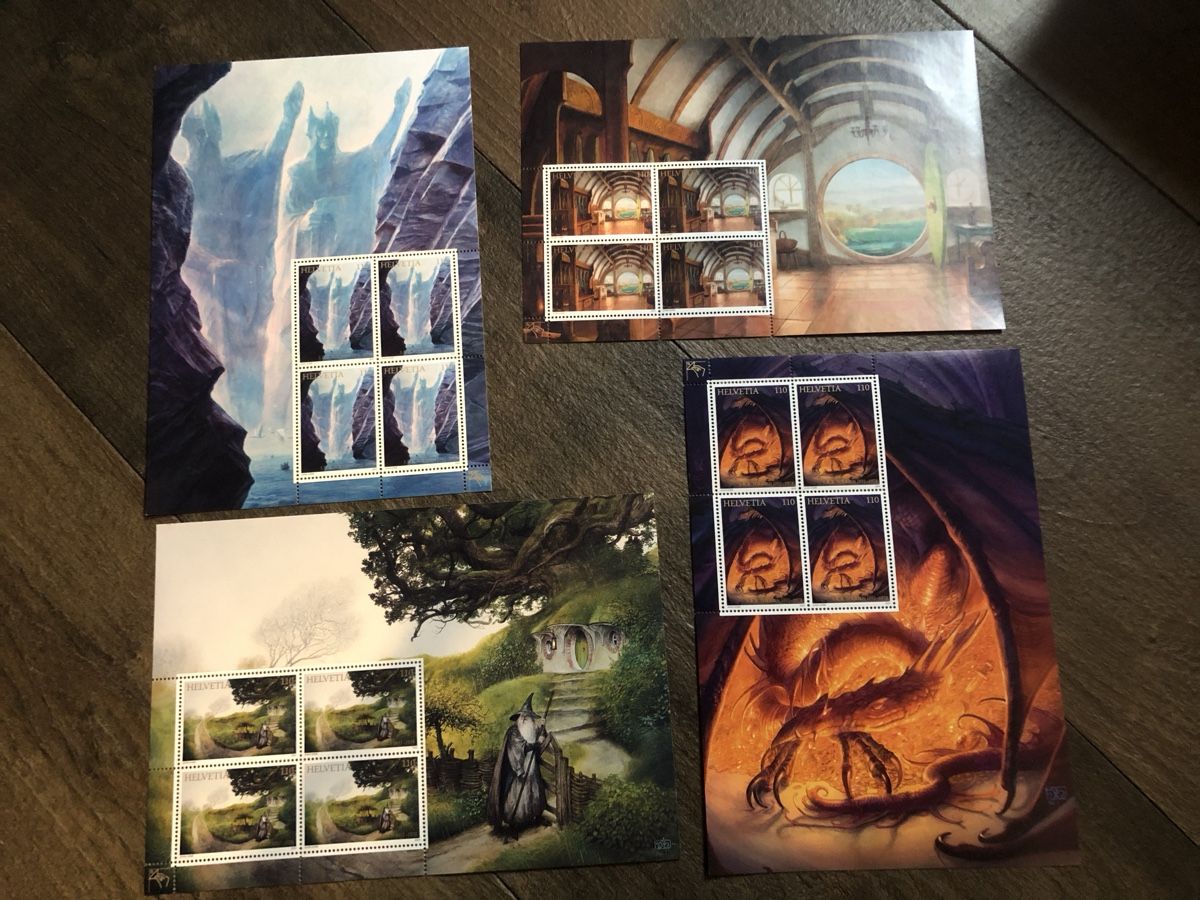 Alle Briefmarken: HERR der RINGE - Schweizer Briefmarken NICHT im Abo !!! – Neu (gemäss Beschreibung) aus Lufingen von Rac0