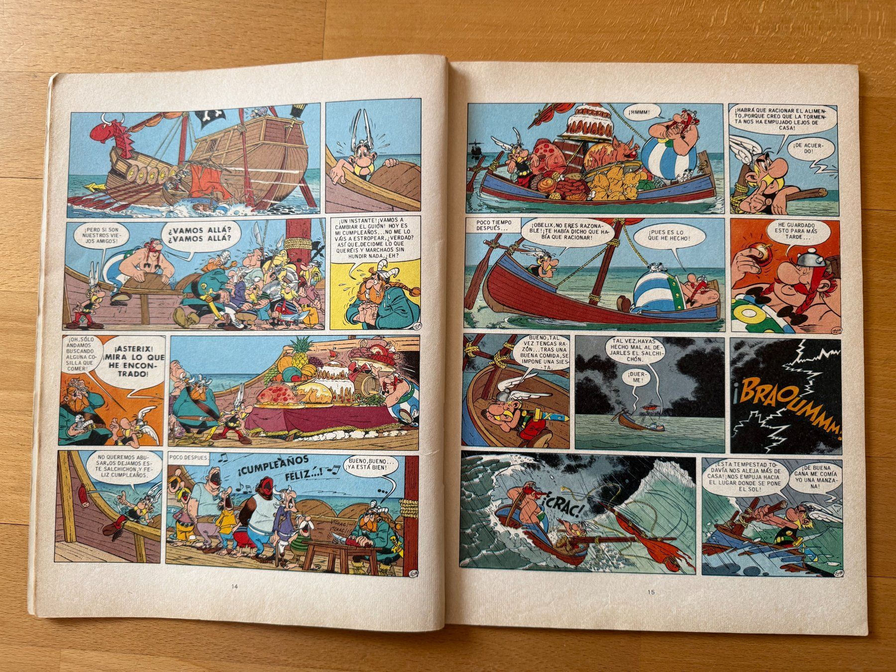 Fumetti: Asterix auf Spanisch La gran Travesia  1977 – Usato da Subingen venduto da ArtBead 6