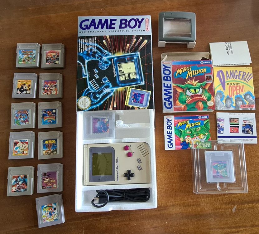 Gameboy OVP+ 13 Spiele+ Lupe Kaufen auf Ricardo