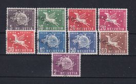 SUISSE 1957-1960 UPU 1-9