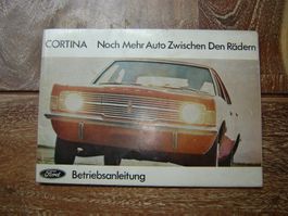 FORD Cortina Bedienungs- Anleitung Jahr 1970 deutsch