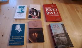 Diverse Bücher für die Matur