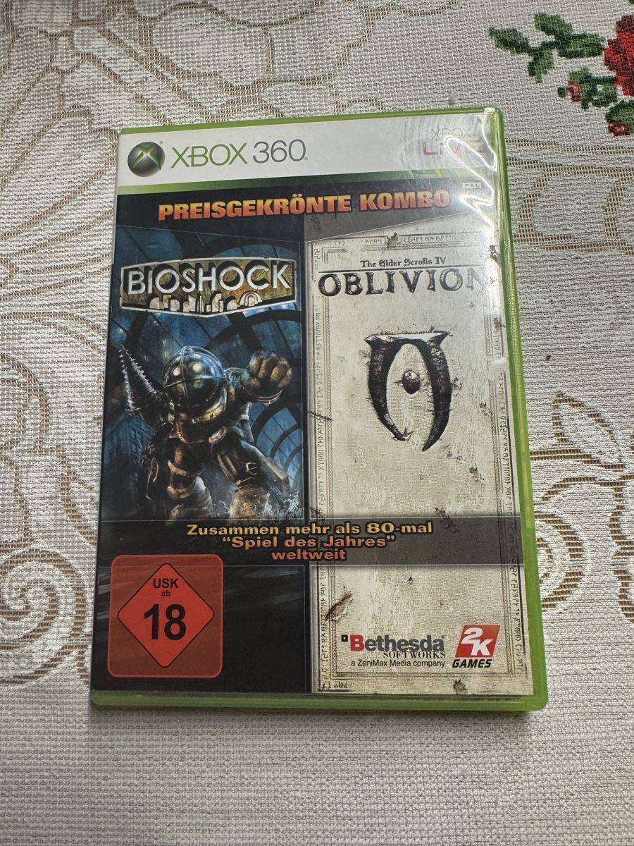 Giochi: Xbox 360: Bioshock & Oblivion Double Pack – Usato da Wil SG venduto da eid_m7ks