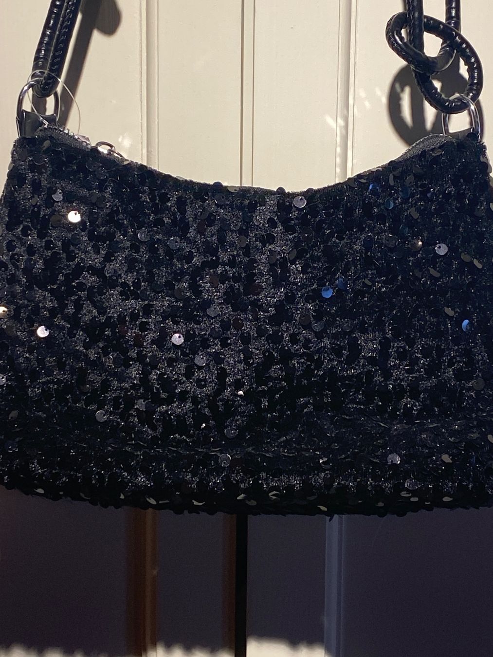 Borse da donna: HANDTASCHE-CHIC-PAILETTEN SCHWARZ – Nuovo e nell'imballaggio originale da Meienried venduto da ManuelaBoutique 2