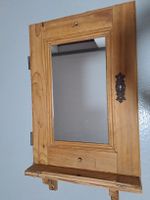 Antiker Spiegel aus Holz mit Ablage ✨