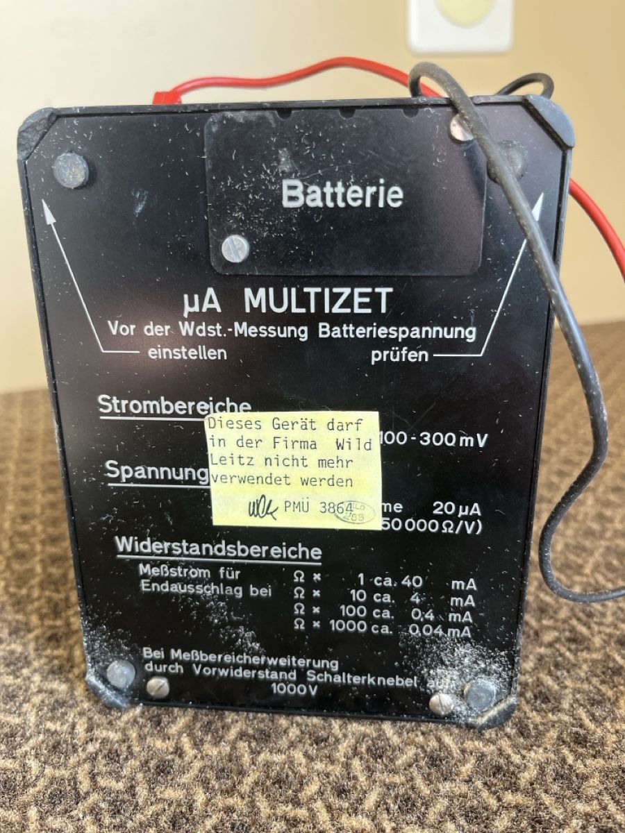 Siemens Misurare: Multimeter Siemens Multizet analog mit Messleitungen – Usato da Gams venduto da Akgams 1