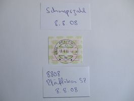 Schnapszahl 8808 Pfäffikon SZ  8.8.08