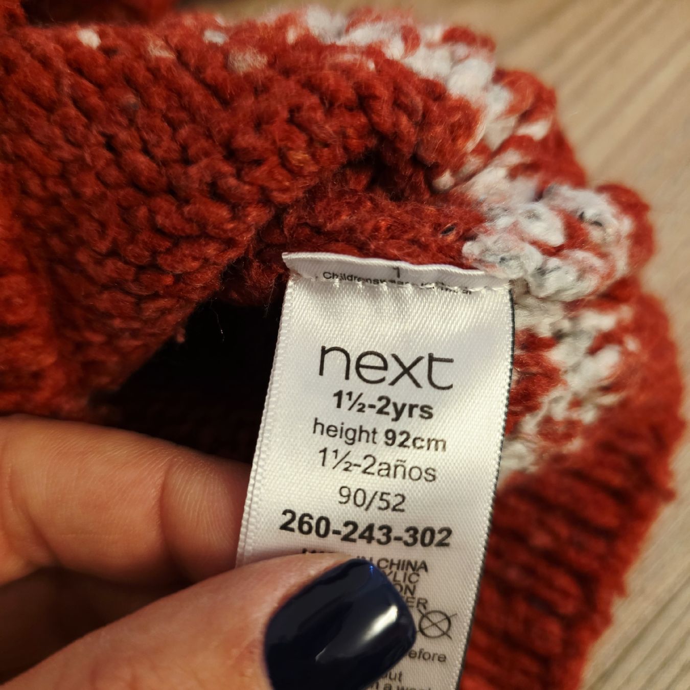 Next Lotti & Set di vestiti: 2x Weihnachtspulli Gr 92 von Next  – Usato da BADEN venduto da Sprinz 3