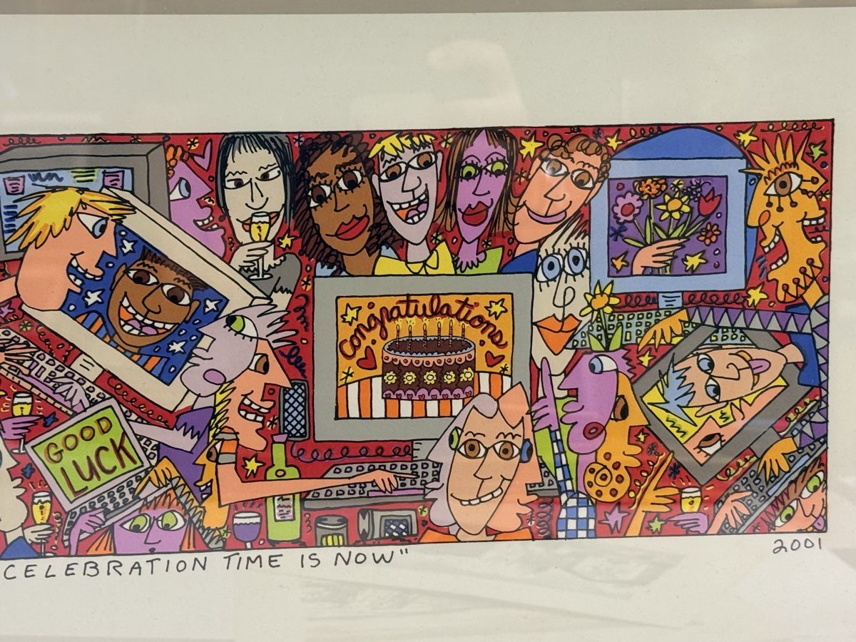 Arts picturaux & lithographies: James Rizzi - Farblithographie – D'occasion à Solothurn par NUVICO 4
