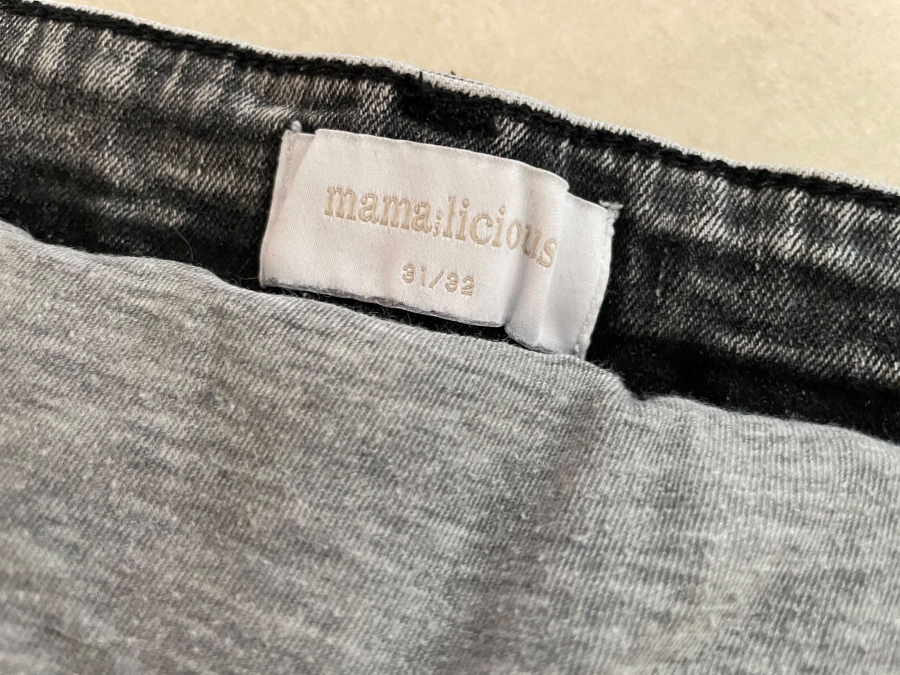 Mamalicious Jeans: Umstandsjeans Grauschwarz Gr. 31/32 mamalicious – Gebraucht aus Bülach von bjoernbenny 6