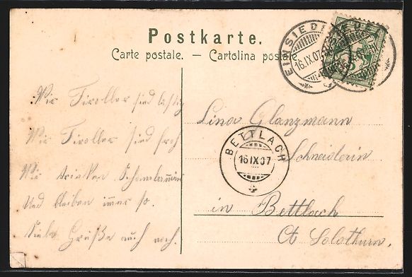 Cartoline postali: AK Wil, Partie am Weier, 1939 – Usato da Berlin venduto da bartko-reher 1