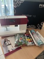 Nähmaschine Pfaff Creative inkl Stickmodul und viel Zubehör