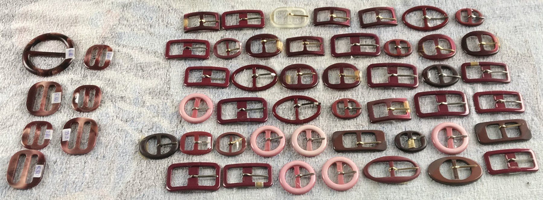 Bastelsets: LOT SCHNALLEN ALLE NEU – Neu (gemäss Beschreibung) aus Ostermundigen von Wyatt-Earp