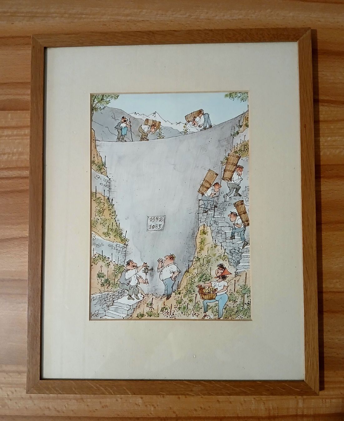 Dipinti: 3 Tableaux estampes de d'André Paul. – Usato da Le Sentier venduto da arc_2thy 3