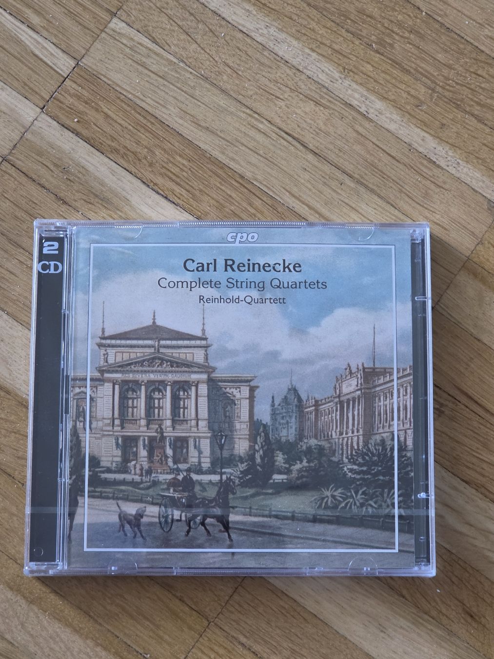CD: Neue Doppel-CD: Carl Reinecke: Complete String Quartets – Nuovo e nell'imballaggio originale da Aesch BL venduto da immon
