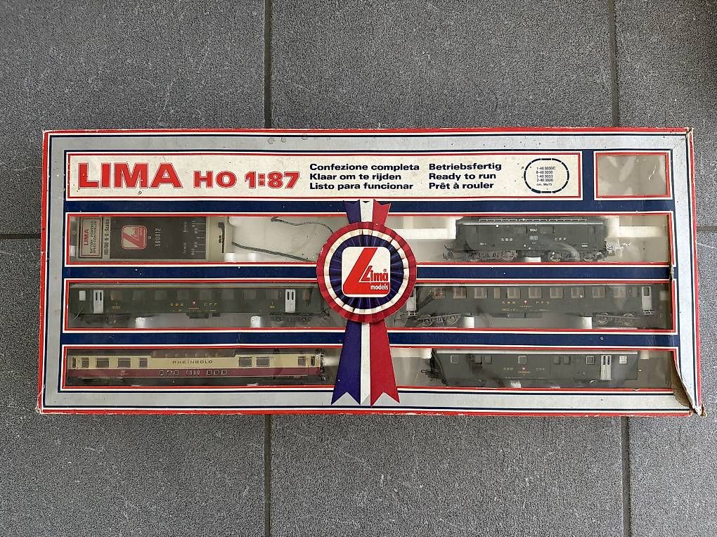 Lima Modellini di ferrovie: LIMA H0 SBB Modelleisenbahn Set – Usato da Muri AG venduto da cag733