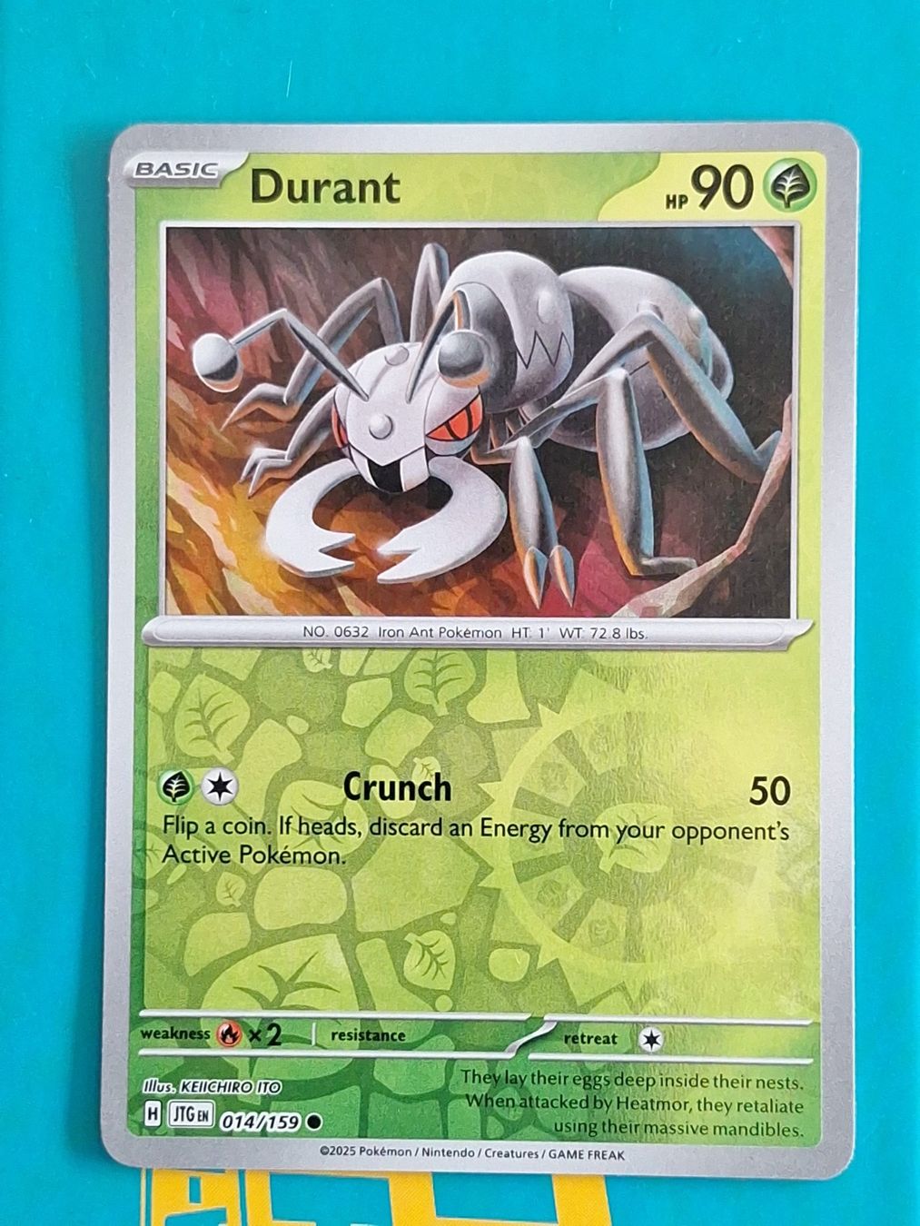 Pokémon Carte collezionabili: Durant - Reverse Holo Pokemon Journey Together #1.7 – Usato da Altstätten SG venduto da GGsGameshop