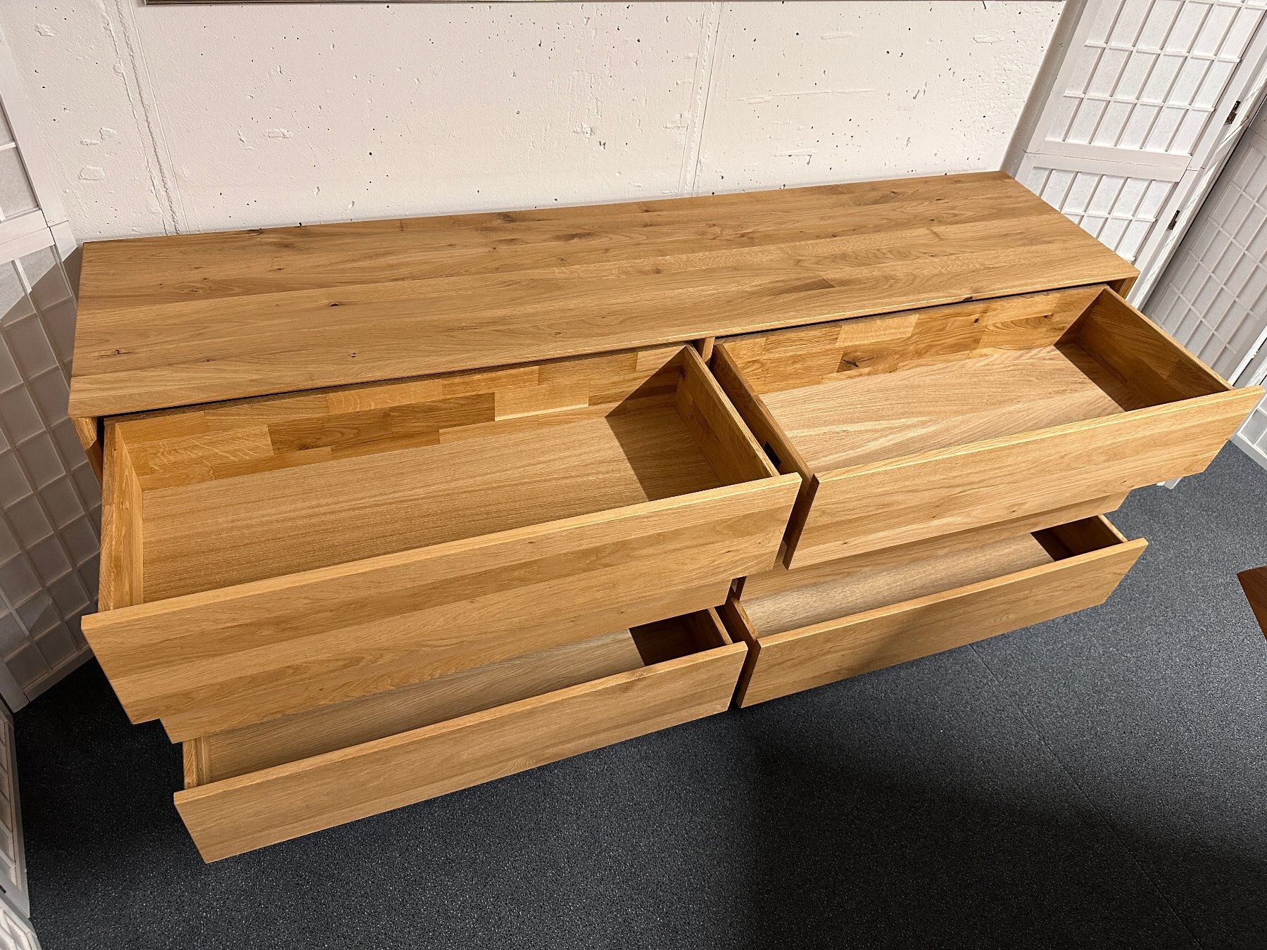 Kommoden: Kommode Sideboard CUBE IT Wildeiche massiv 6 Schubladen – Neu (gemäss Beschreibung) aus Unterentfelden von moebelrufli 3