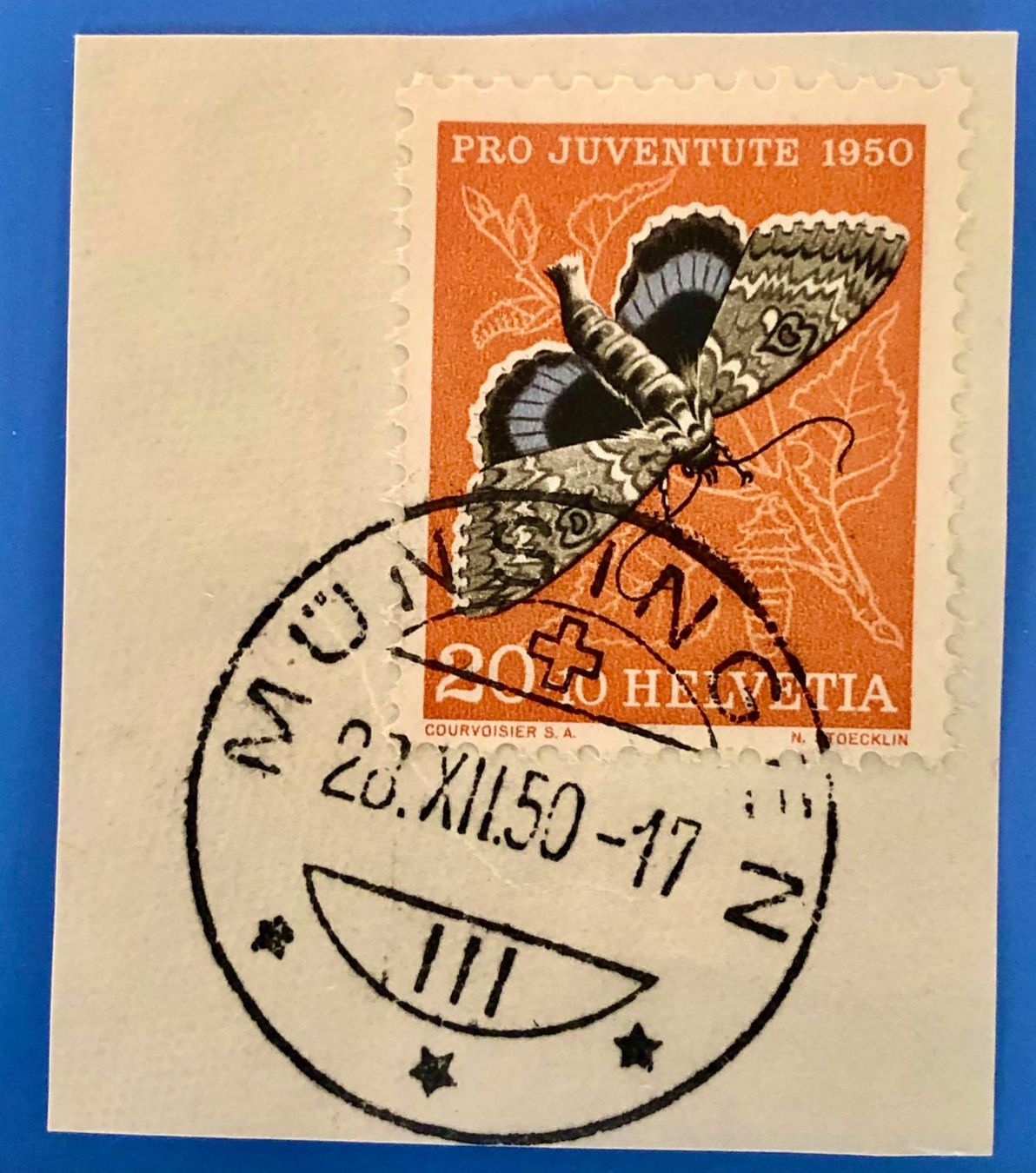 Tutti i francobolli: Nr.J 135 Münsingen Vollstempelt 1950 – Usato da Aarau venduto da Billa007