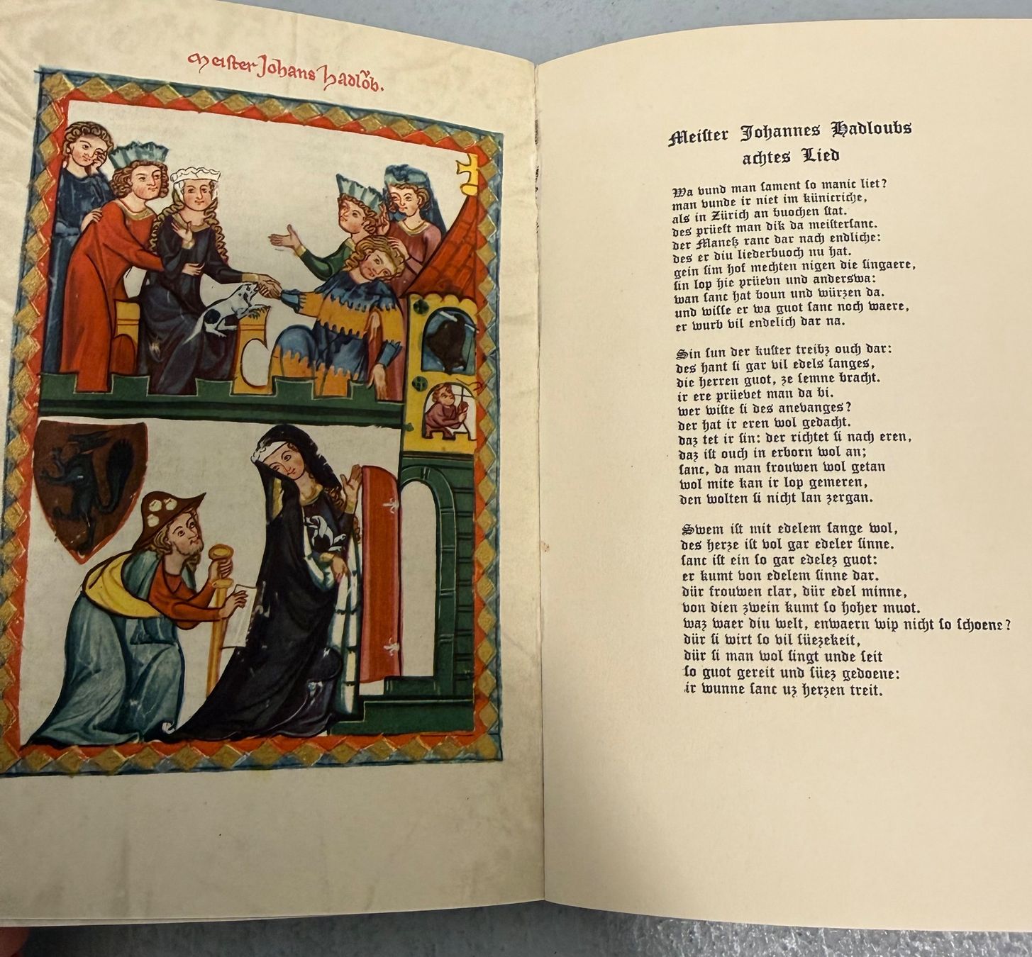Libri: Die Minnesinger in Bildern – Nuovo (secondo la descrizione) da Dielsdorf venduto da BGiezendanner 6