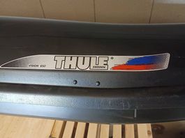 Coffre de toit Thule Vision 650 + barres (Bon état)