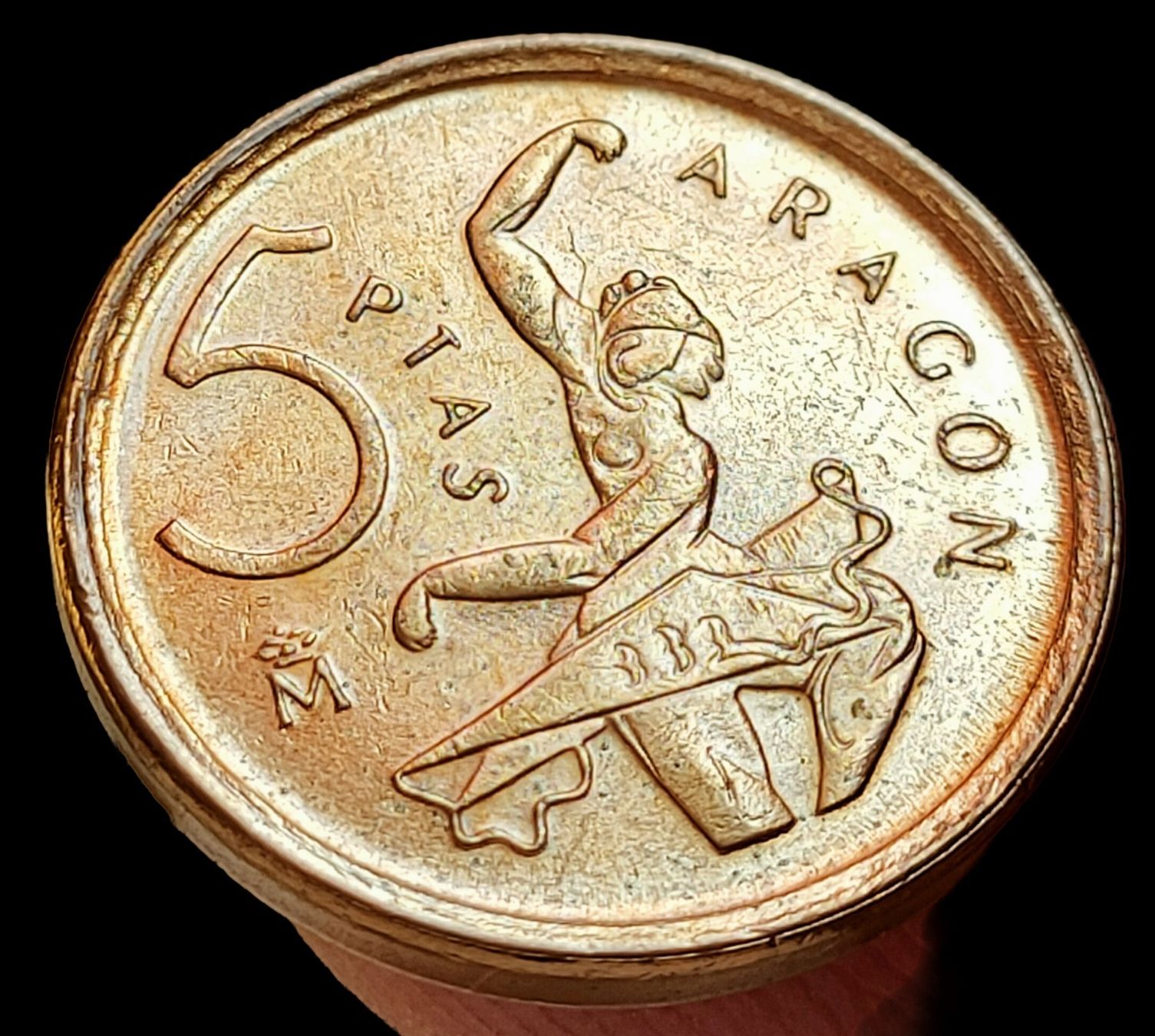 Tutti le monete: SPANIEN 5 PESETAS 1994 – Usato da Winterthur venduto da Creso70 1