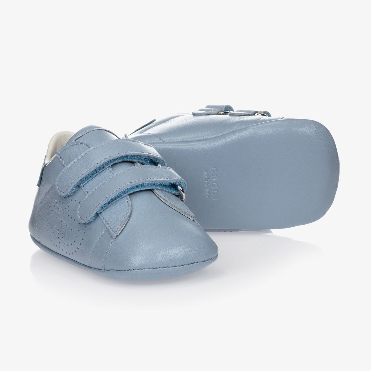 Gucci Scarpe per ragazzi: Gucci Babyschuhe in Blau – Nuovo e nell'imballaggio originale da Zürich venduto da Lifestyle1 5