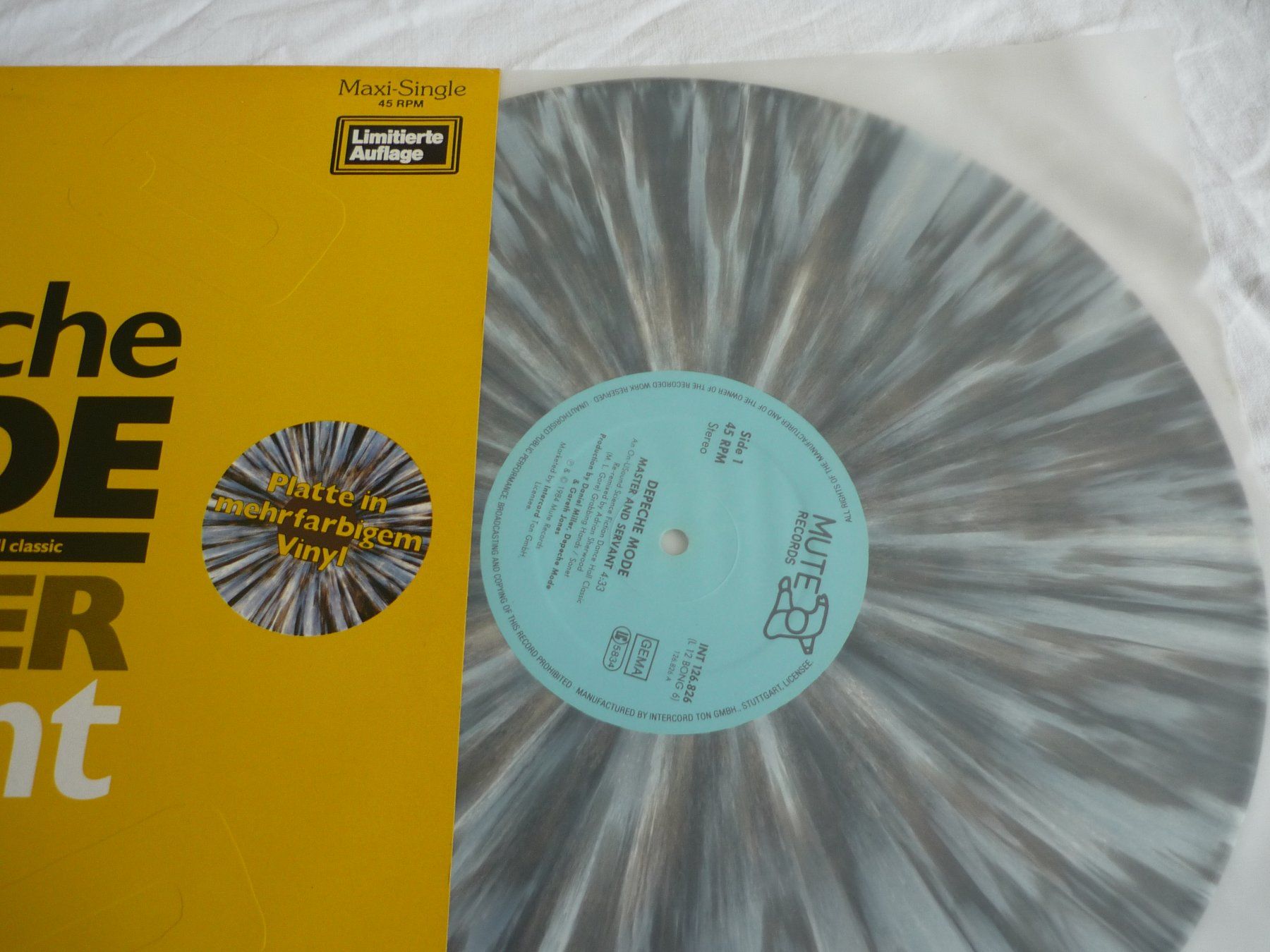 Schallplatten: Rare Vinyl 80s - Depeche Mode - farbig - Master and servant – Gebraucht aus Beringen von Flatretriever 2