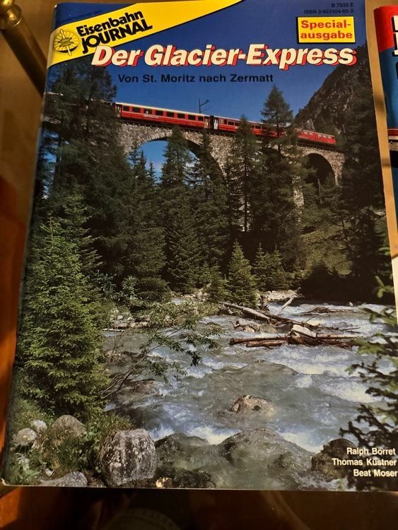 Riviste & Magazine: Eisenbahn Journal Heft Glacier-Express Sonderhelf – Usato da Bottmingen venduto da Dhaldimann