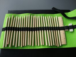Farbstifte-Set ungebraucht Filz - grün