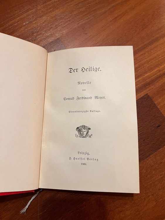 Livres: Werke in 7 Bänden von Conrad Ferdinand Meyer (1906) – D'occasion à Bergdietikon par Marineh2004 3