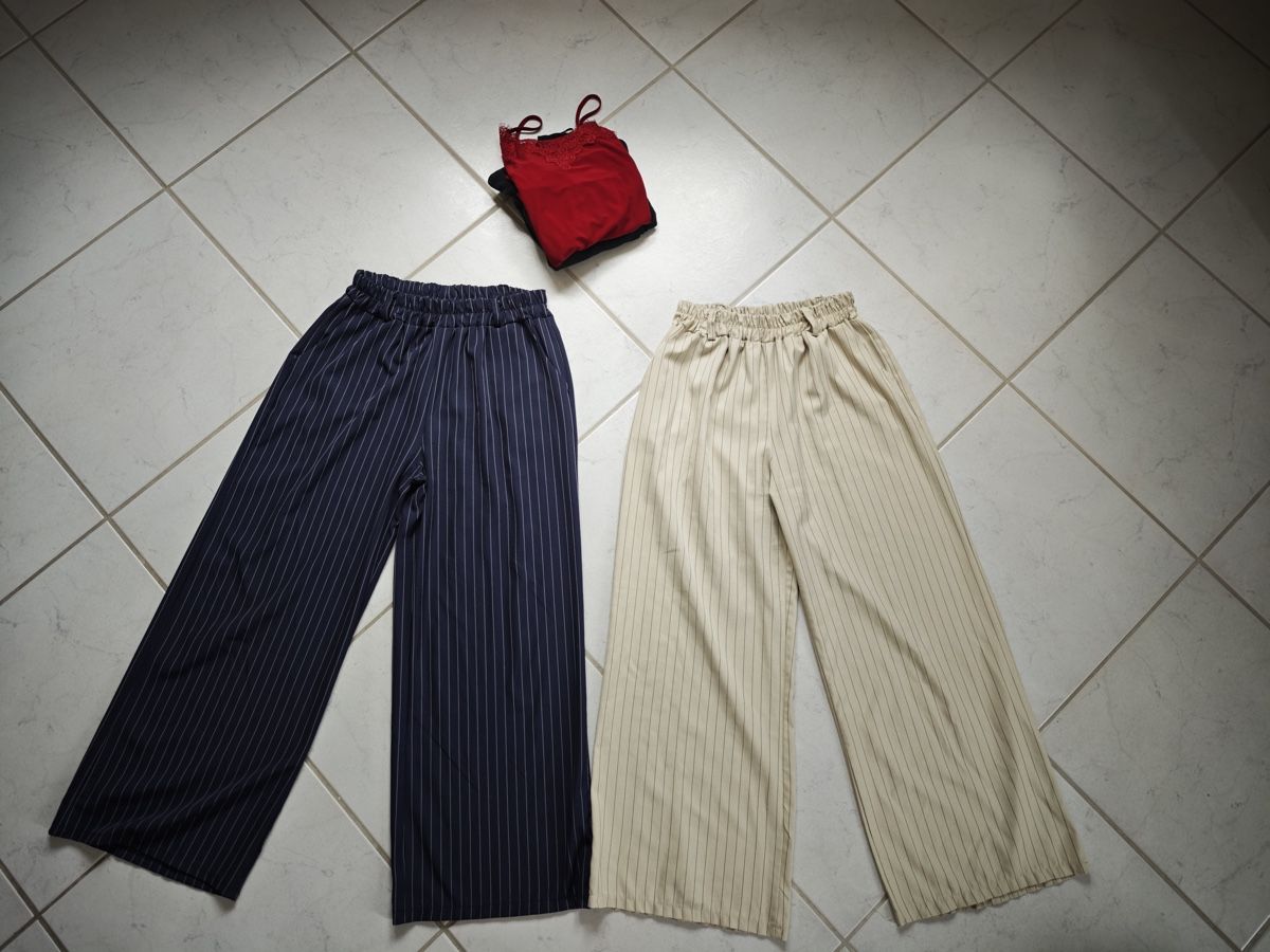 Lotti di vestiti: Kleiderpaket S: 2 elegante Hosen, Bluse, Jäckli – Usato da Nuglar venduto da nao_fr9z
