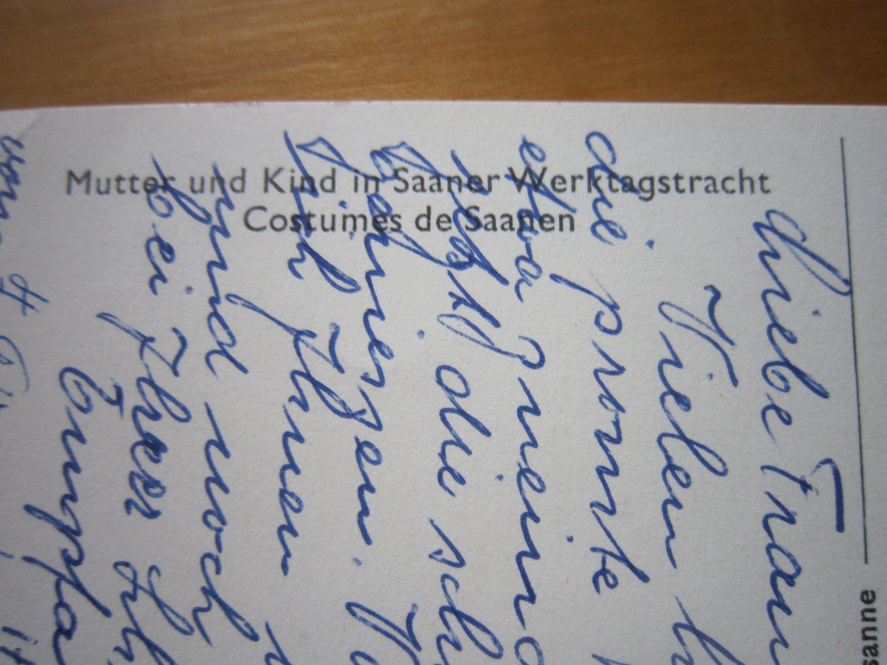 Ansichtskarten: No 17 Mutter und Kind Postkarte – Gebraucht aus Gordola von Polentaefung 2