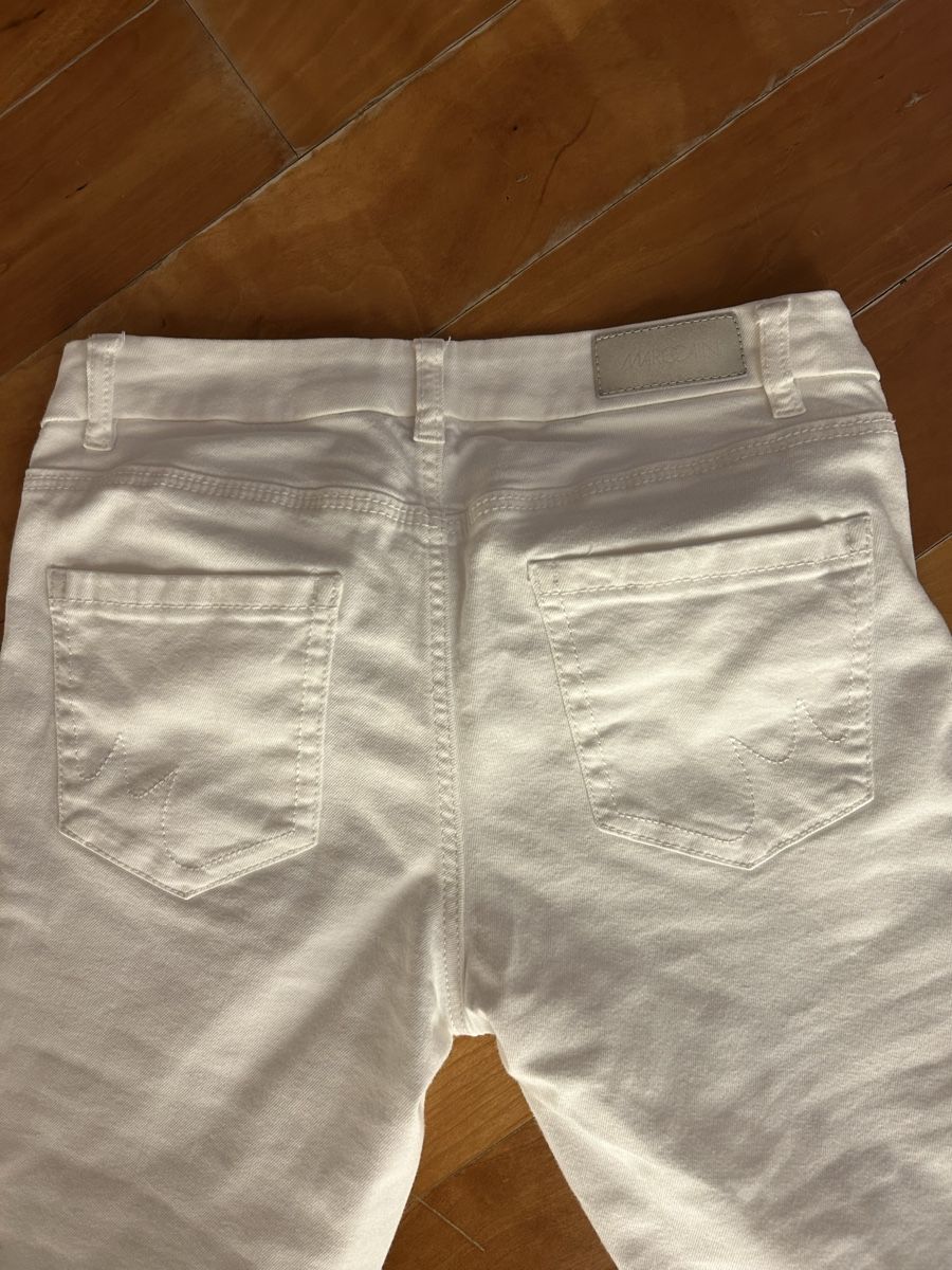 Marc Cain Pantaloni: Marc cain, Hose weiss, N2, gebraucht – Usato da Uetikon am See venduto da Buerchi 1