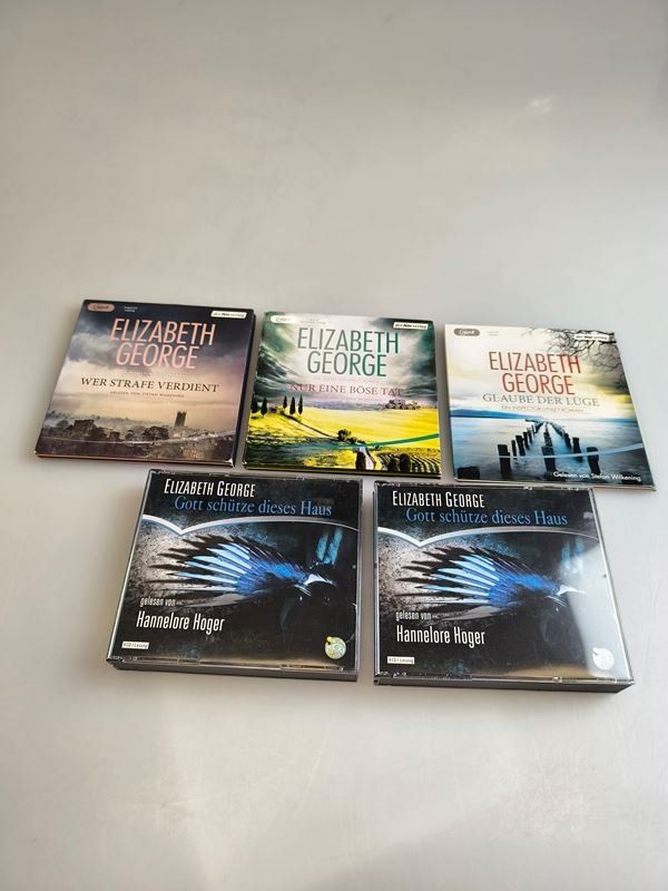 Audiolibri: ELIZABETH GEORGE Hörbücher Set Lot – Usato da Rüti ZH venduto da Restwert_Rueti_ZH