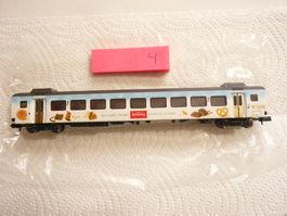 MINITRIX KAMBLY ZUG WAGEN 2. KLASSE NEU IN TEIL OVP