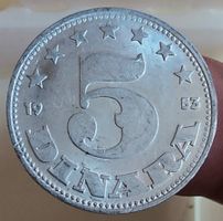 JUGOSLAWIEN 5 DINARA 1953