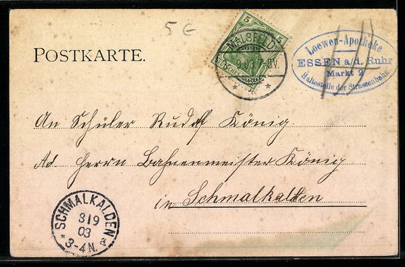 Ansichtskarten: Pontresina, Ortsansicht mit Kirche und B – Gebraucht aus Berlin von bartko-reher 1