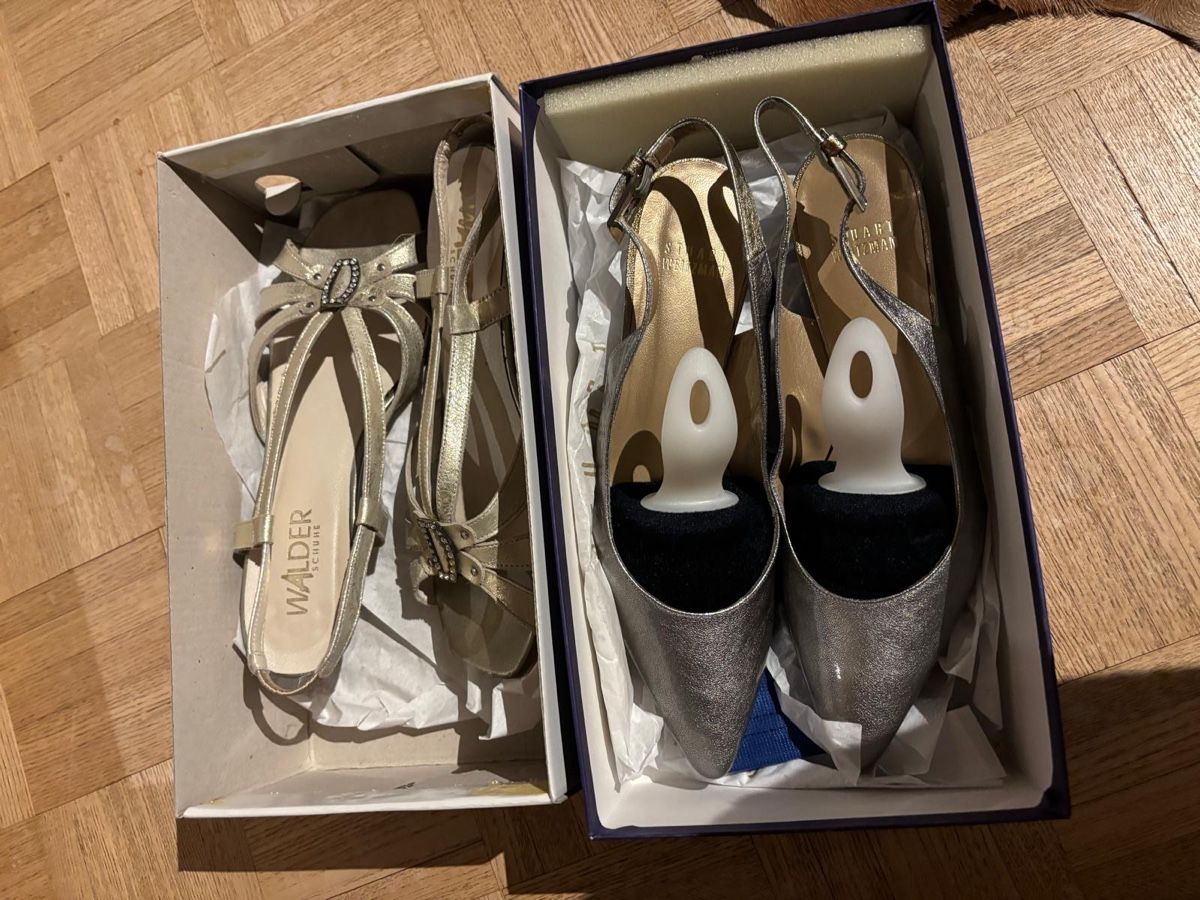 Scarpe da donna: Schuhe silbrig – Usato da Dittingen venduto da PaulBommel