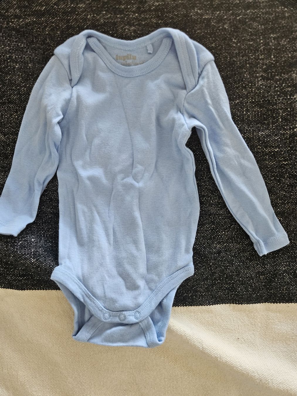 Sous-vêtements: Body langarm hellblau Grösse 62/68 – Neuf (Voir description) à Wil SG par an_ka