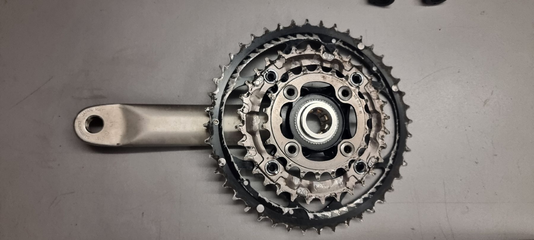 Shimano Pezzi di ricambio: Shimano XT M751 Kurbel - Versand möglich  – Usato da Seon venduto da Stibinio 3